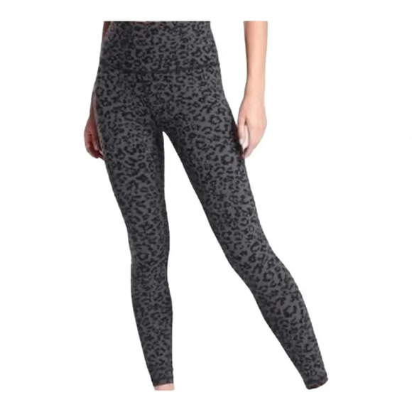 Athleta Elation Ultra High Rise Leggings -‎ Gray Cheetah NEW - Picture 2 of 11